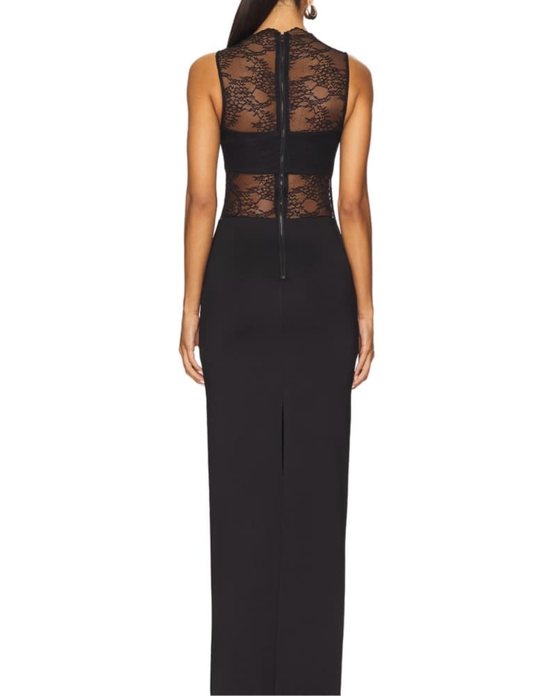 Alice And Olivia Lace Maxi Dress - Image 3