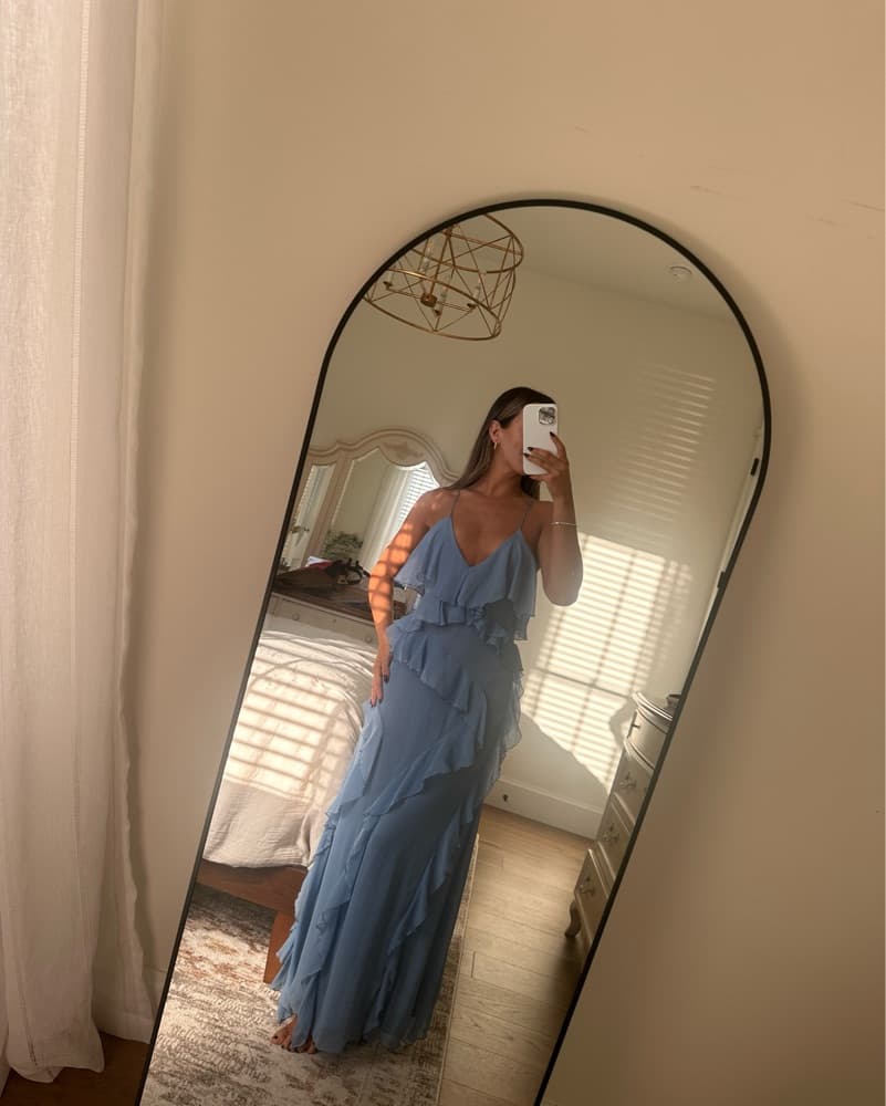 Formal Blue Dress - Image 1