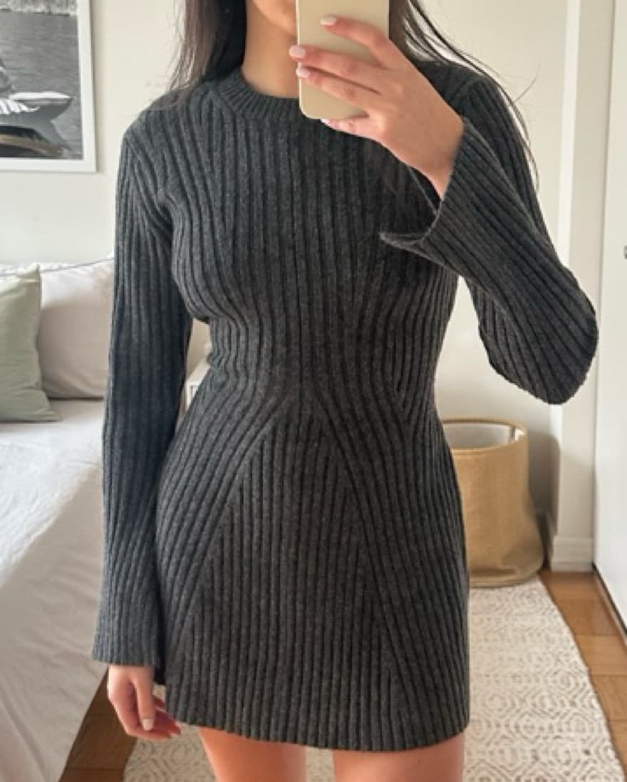 Viral H&M Sweater Dress - Sold Out - Image 3