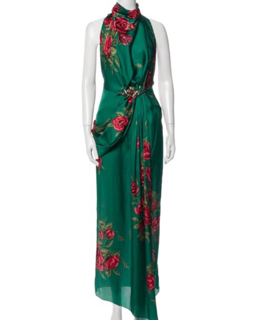 Raissa Vanessa Backless Floral Gown - Image 2