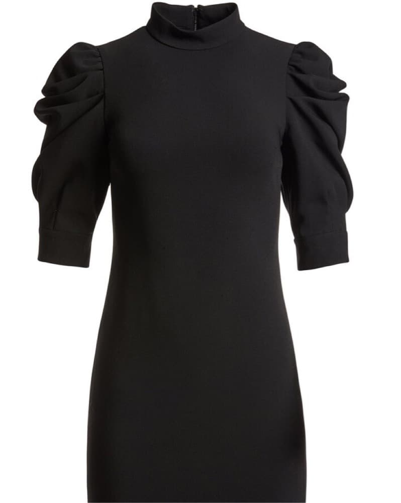 Alice and Olivia Black Mini Dress - Image 3