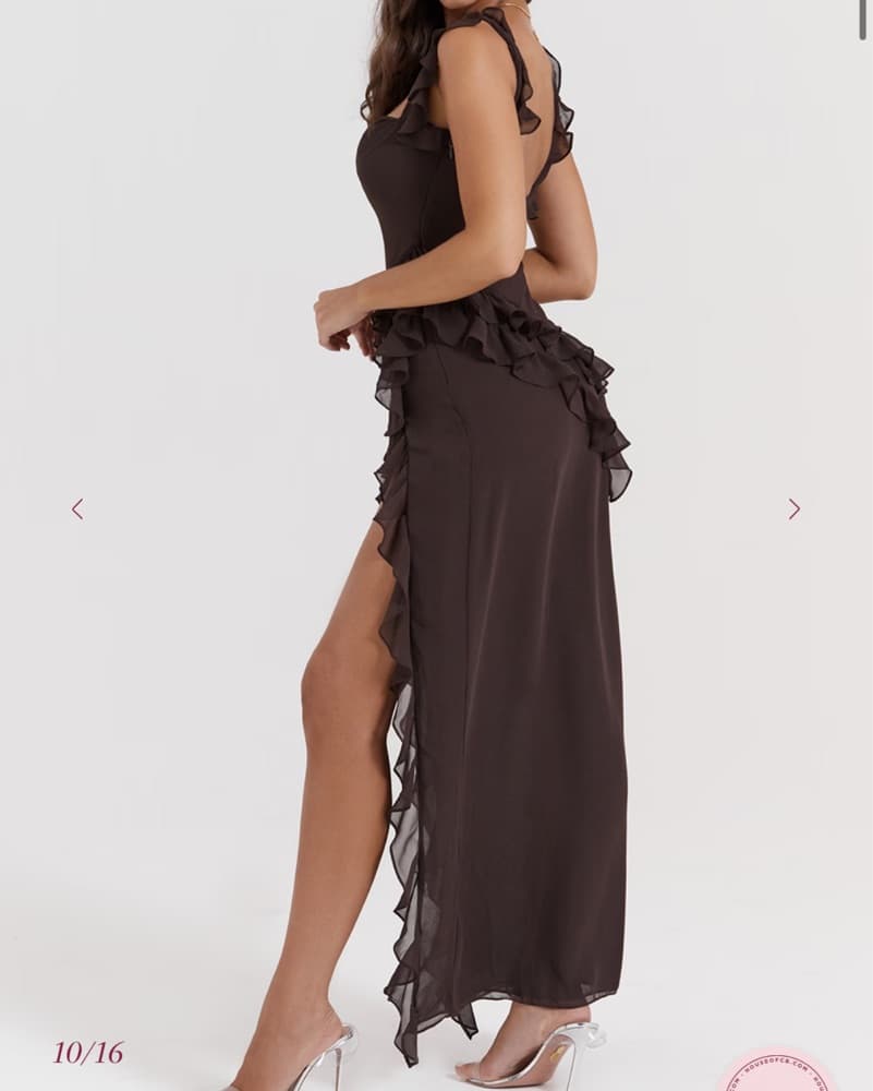 Ariela Ruffle Maxi Dress - Image 2
