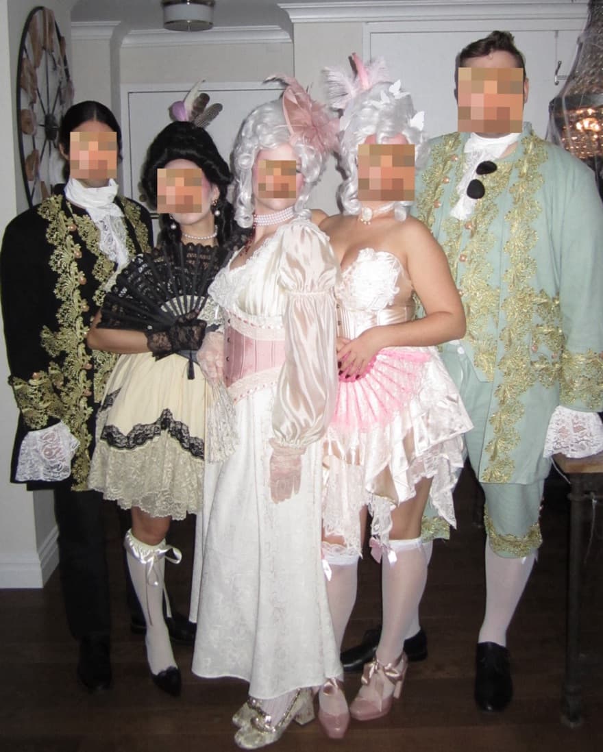Marie Antoinette Inspired Corset Dress - Image 1