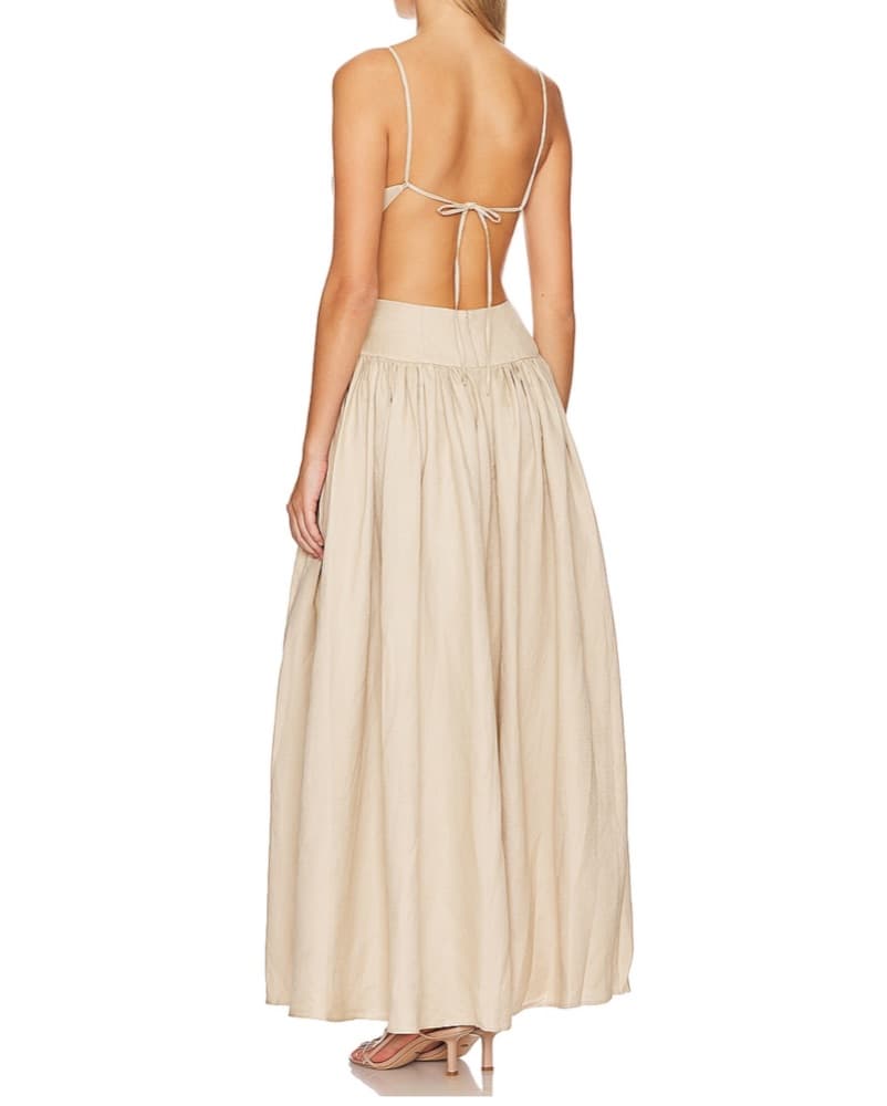 Revolve Tularosa Tan Maxi Dress  - Image 2