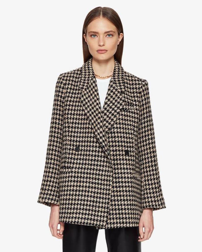 Kaia Blazer In Houndstooth - Image 1