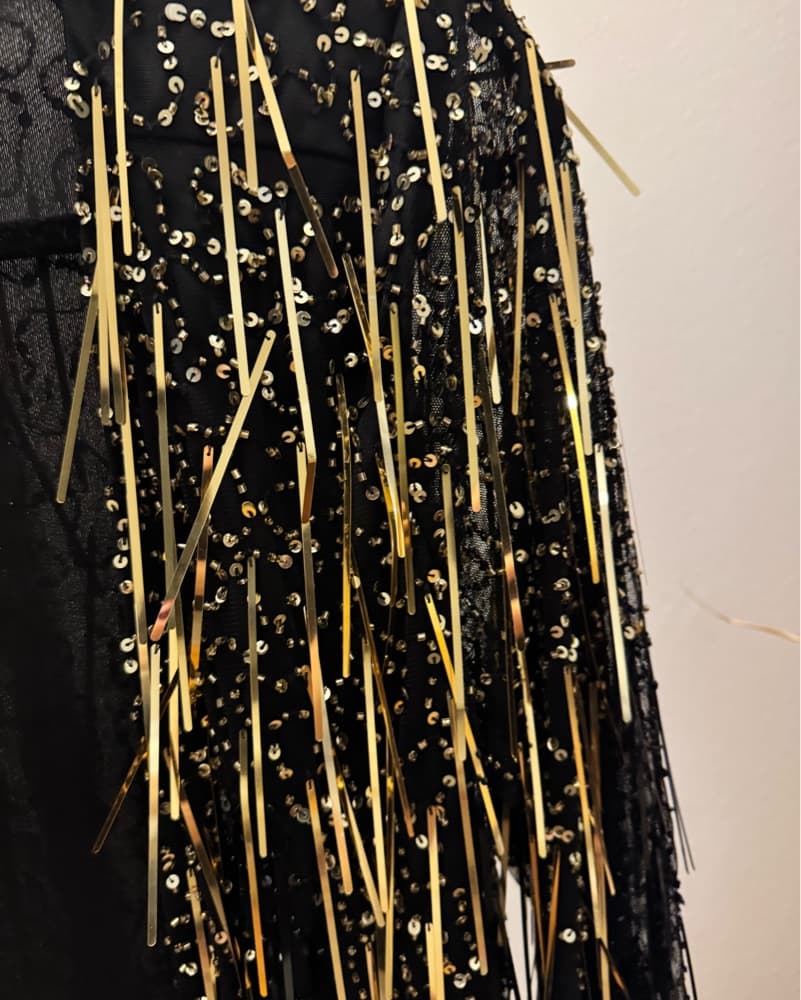 Embellished Statement Jacket - Image 3