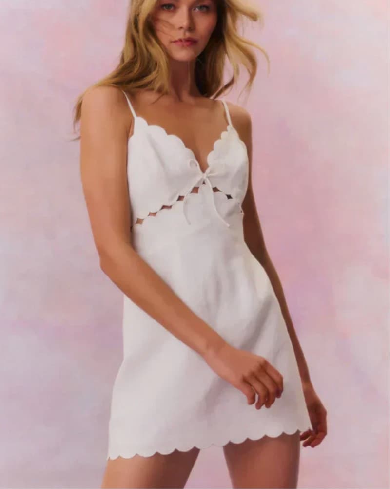 Love Shack Fancy Sydow Mini Dress  - Image 1