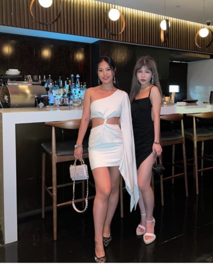 INAMORE Cut Out Mini Dress - Image 3