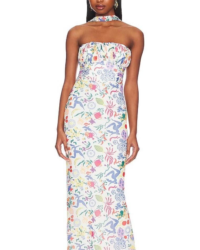 Revolve VITTORIA MAXI DRESS IN BUONGIORN - Image 2