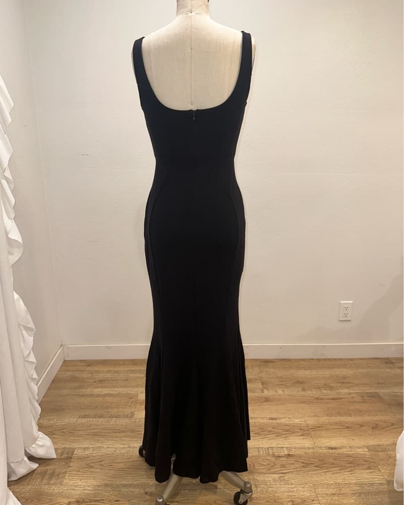 Black Mermaid Dress - Image 3