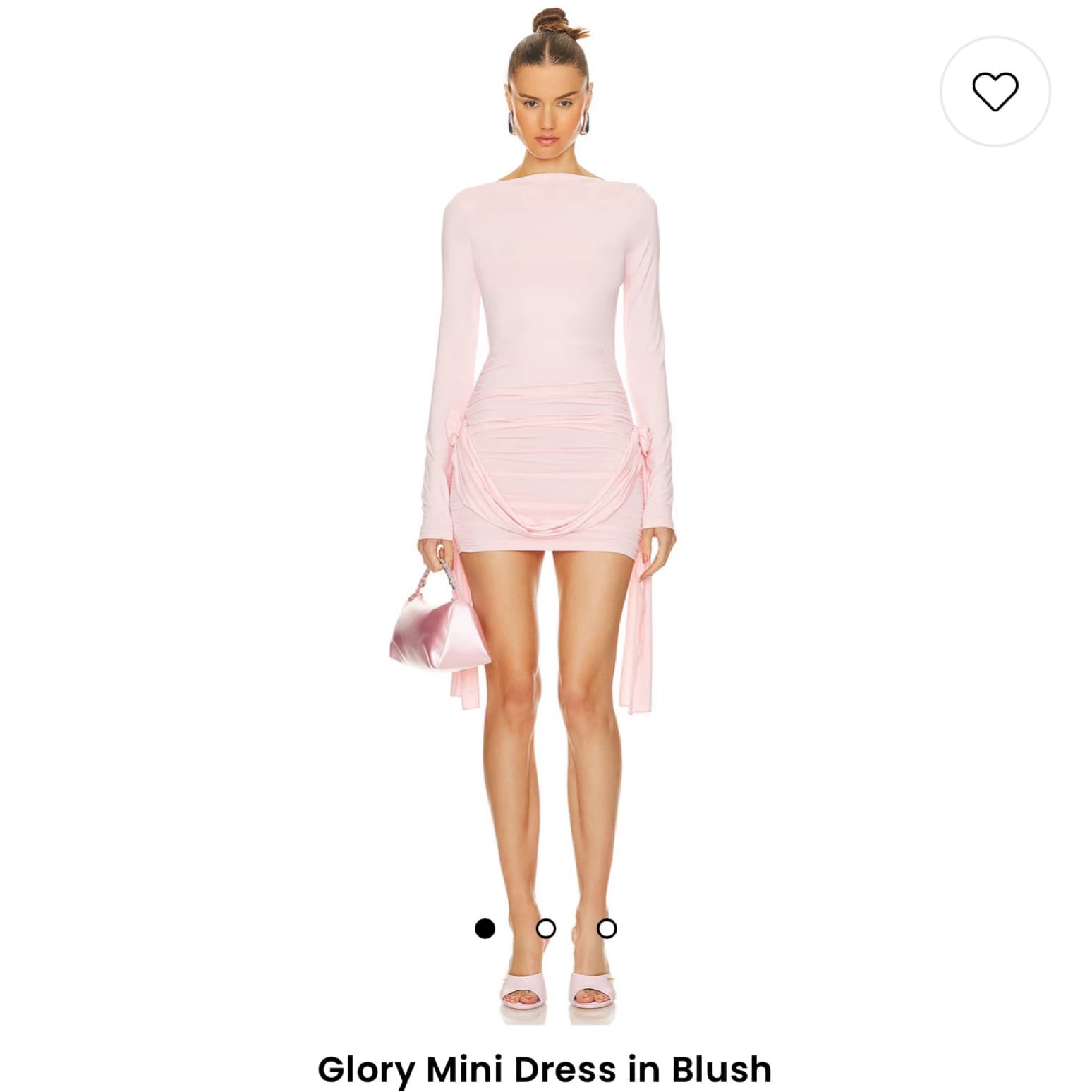 Lioness - Glory Mini Dress in Blush - Image 1