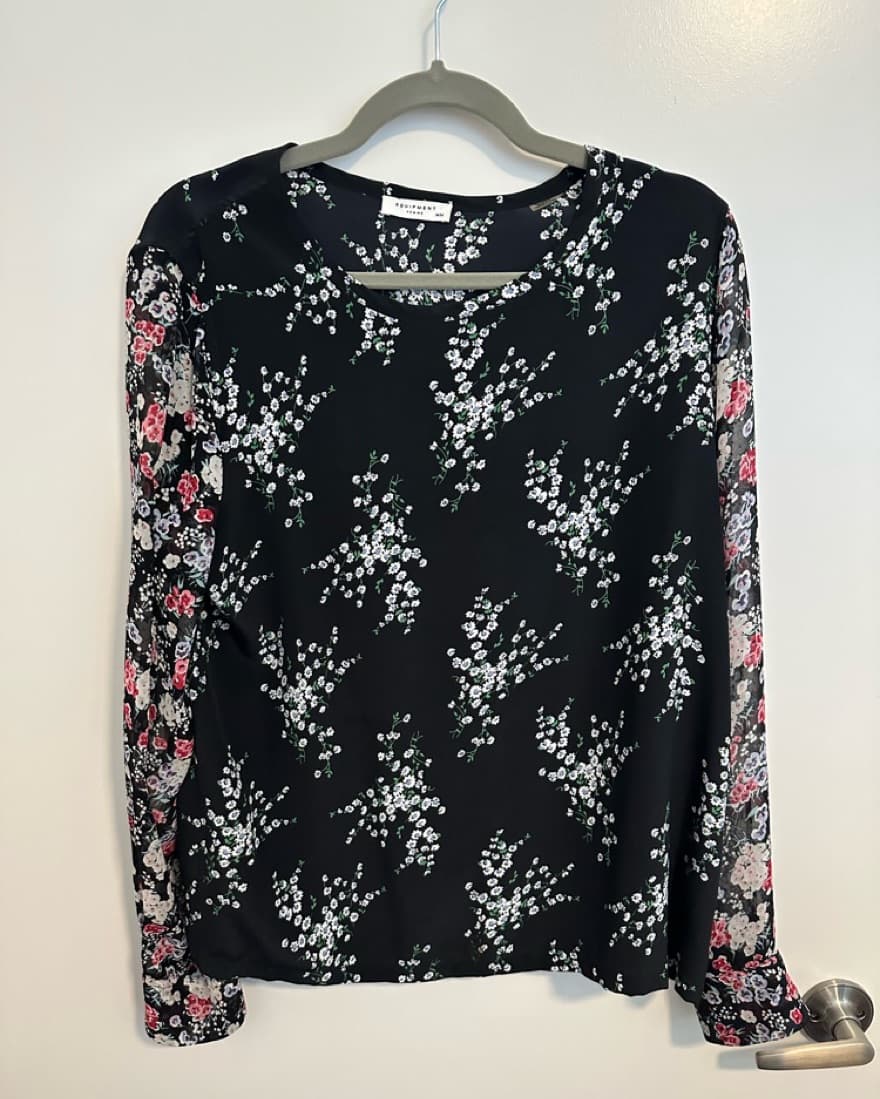 Equipment floral blouse - Image 1