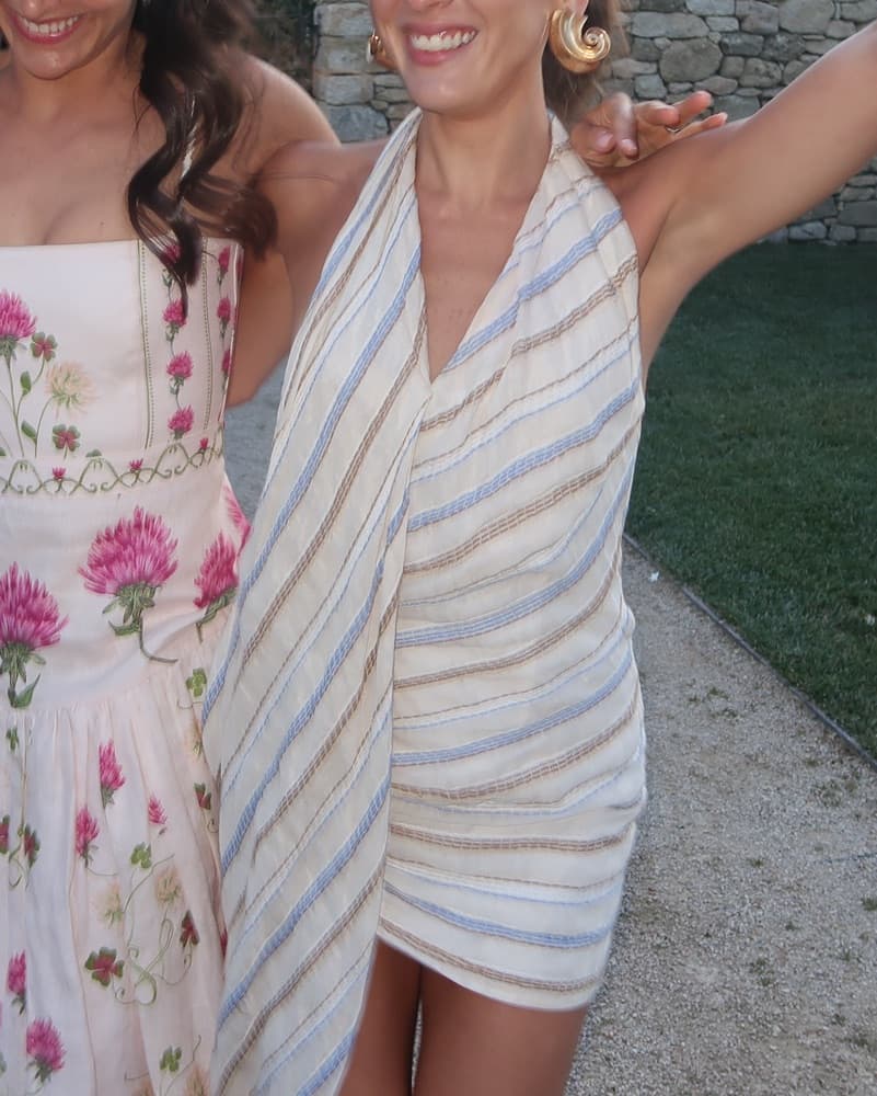 Jacquemus Halter Neck Mini Dress - Image 3