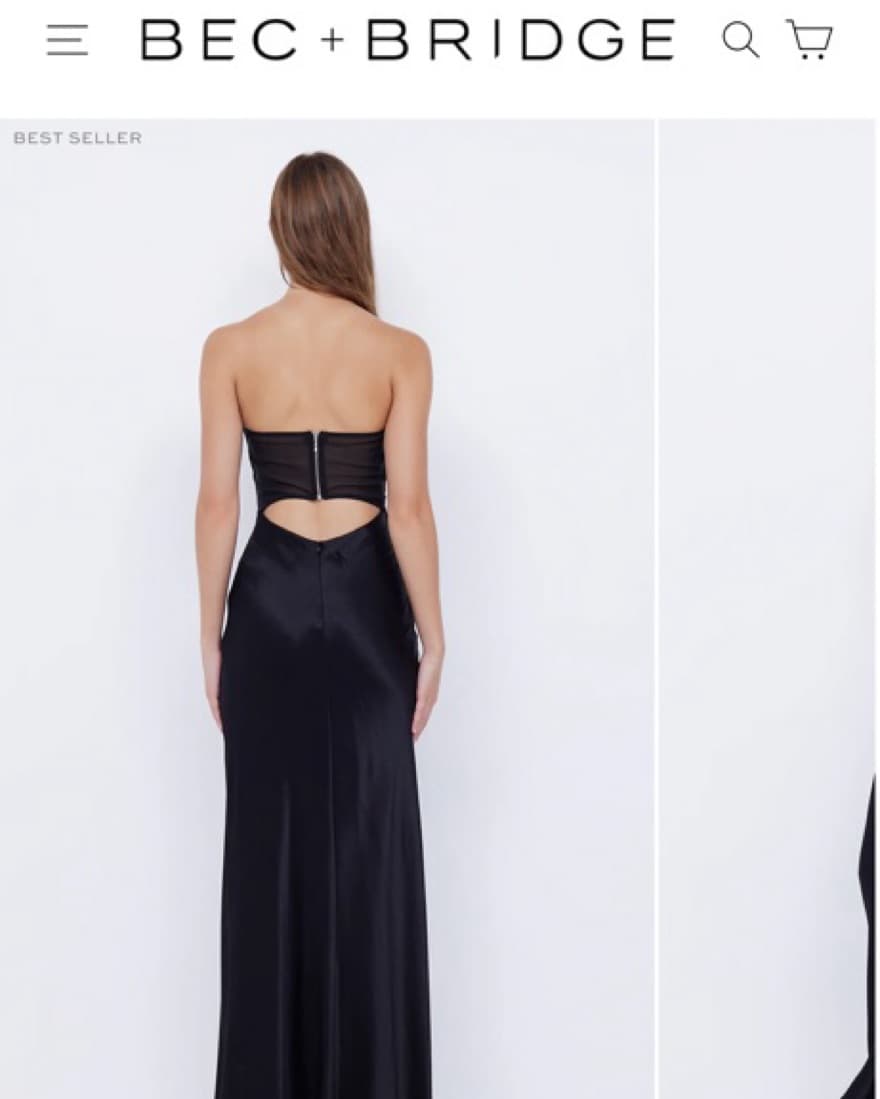 Bec + Bridge Black Dress - Image 2
