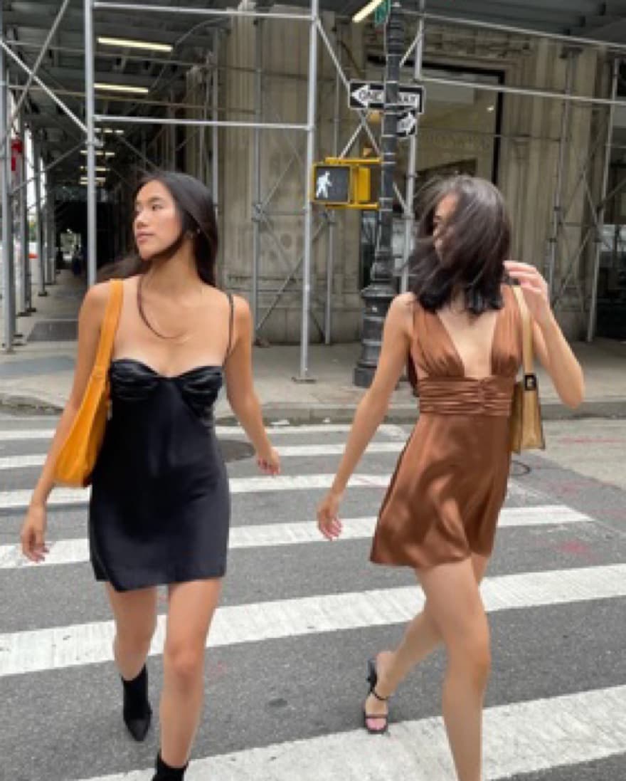 Two Bodies Brown Mocha Abby Dress - Image 2
