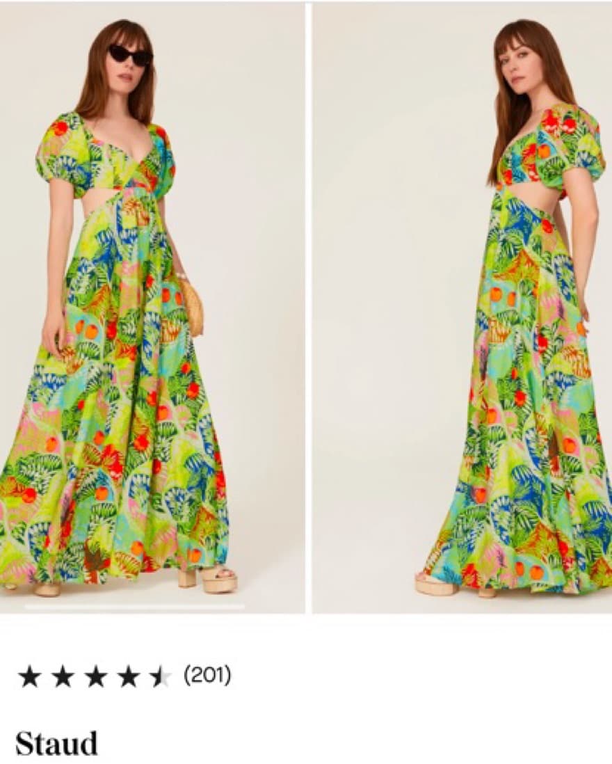 Staud Coliseum Maxi Dress - Image 1