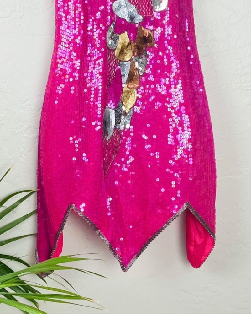 Vintage Sequin Dress   - Image 5