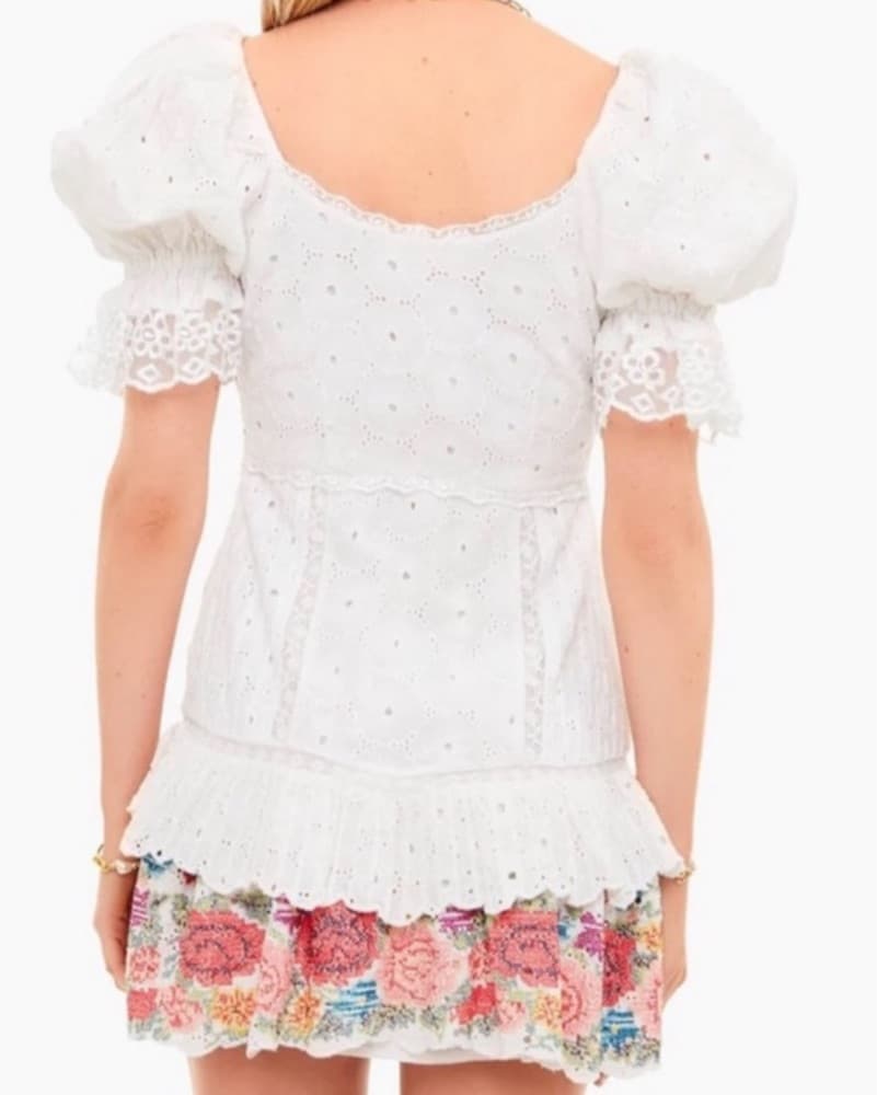 Loveshackfancy Detailed Floral Dress - Image 2
