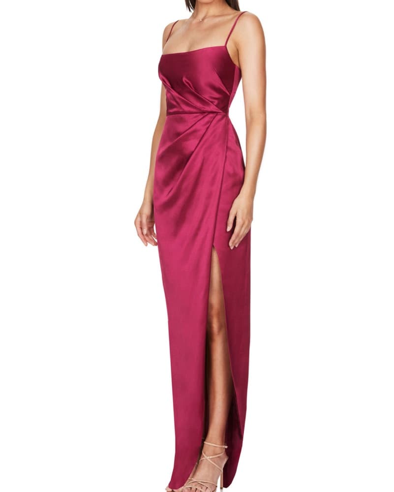 Nookie Amelia Gown In Raspberry - Image 3
