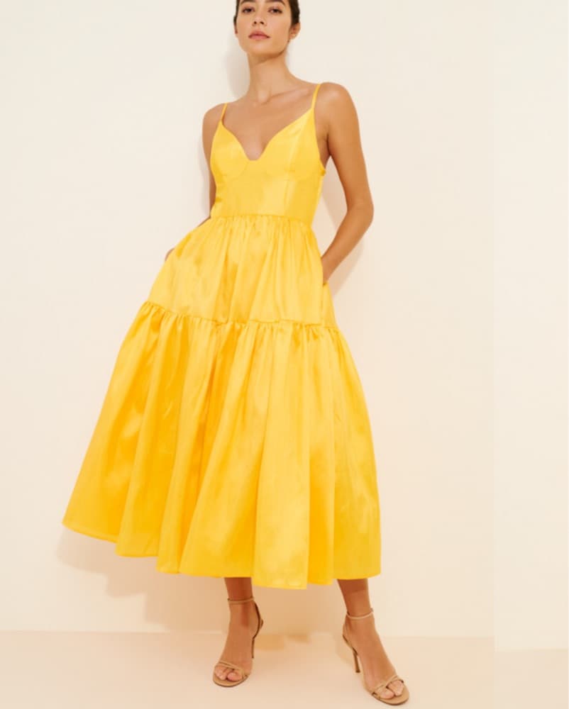 Hutch Yellow Dress - Image 1
