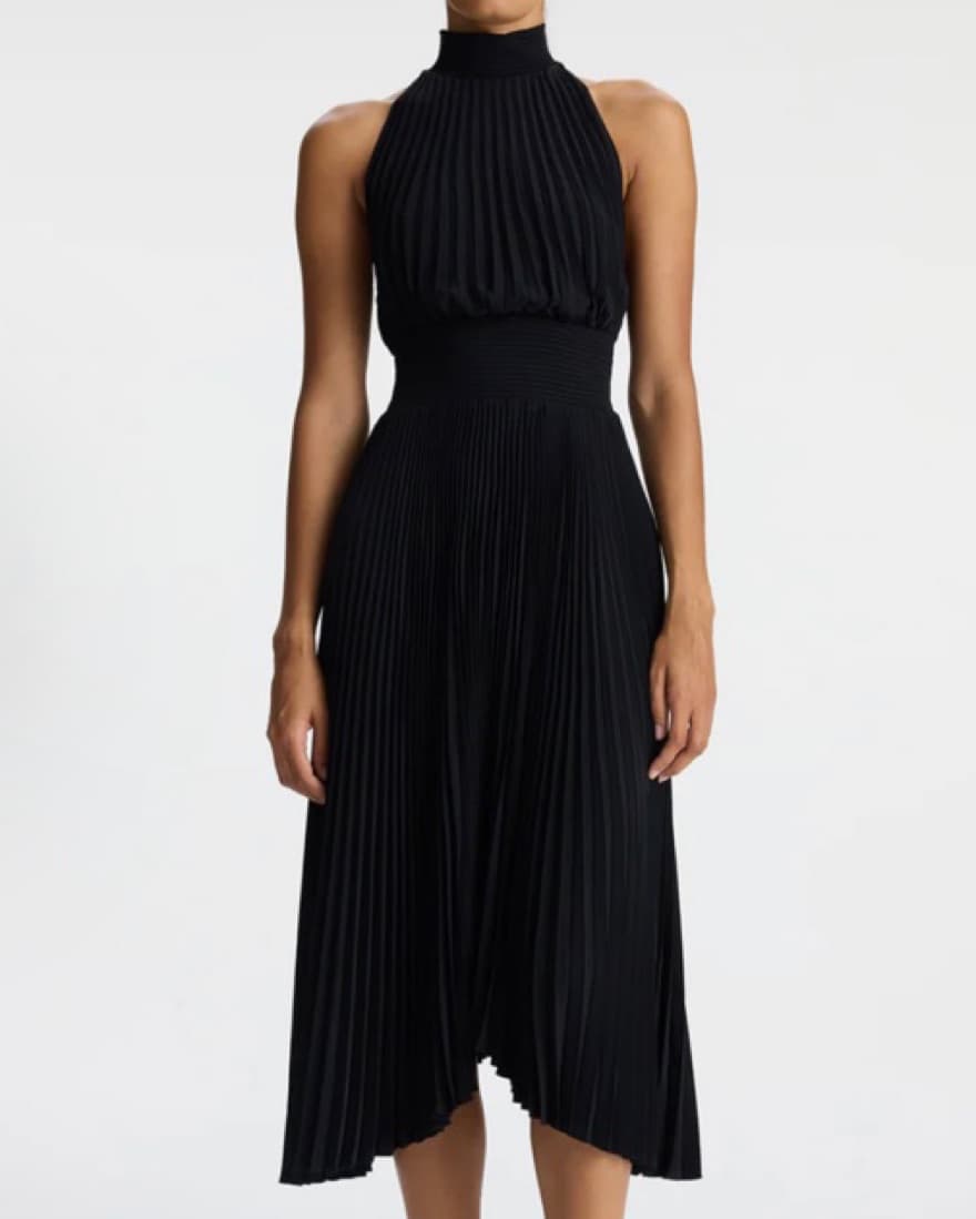 ALC Renzo Matte Pleated Dress  - Image 1