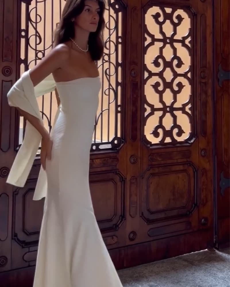 Arcina Ori Juliana Dress Ivory - Image 1
