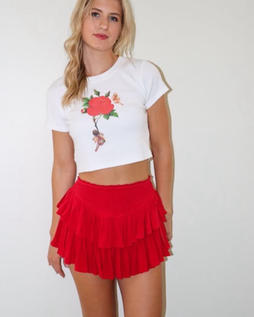 RockNRags Red Skirt  - Image 3