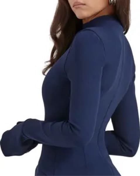 House Of CB Mahalia Dress Navy - Image 3