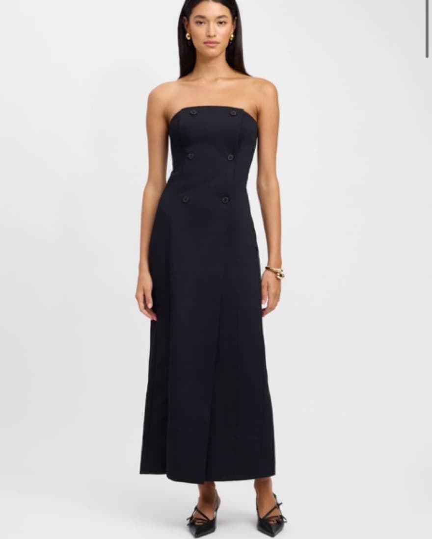 KOOKAI Oyster Strapless Dress - Image 1