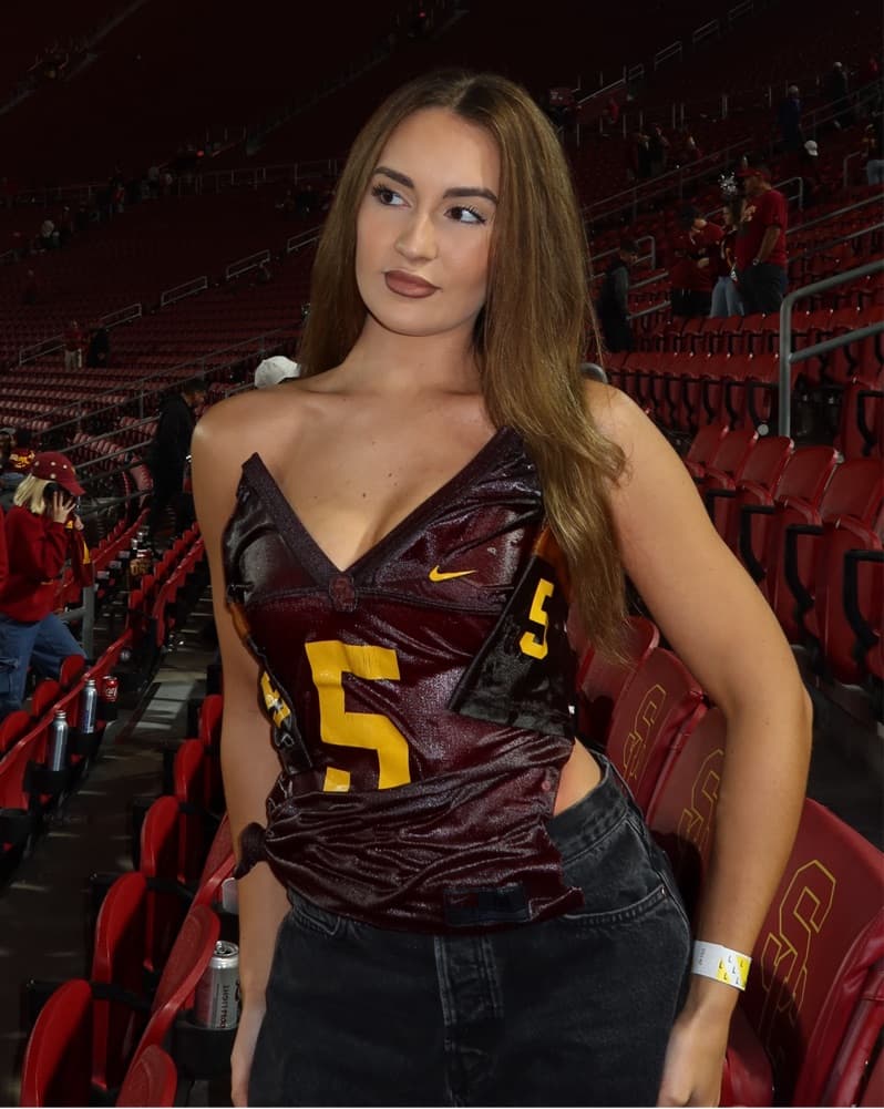 USC Frozen Jersey Corset - Image 1