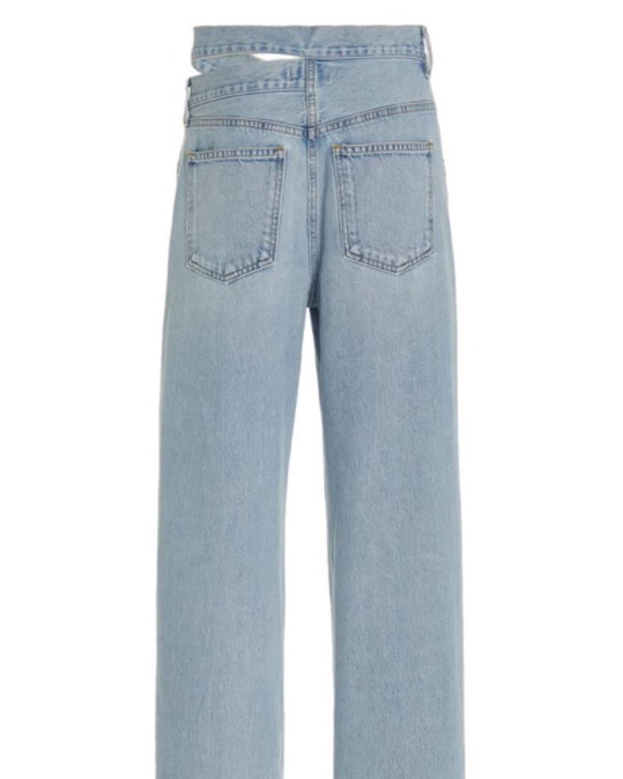 Agolde Broken Waistband High Rise Jeans - Image 4