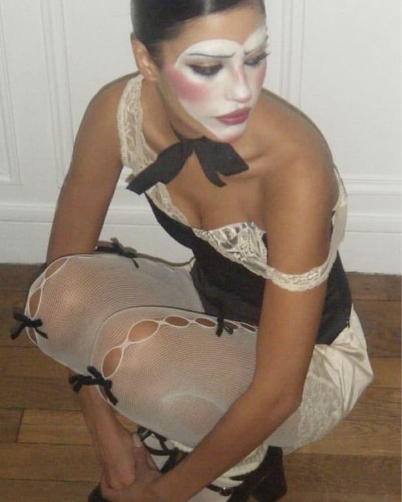 Bow Detail Fishnets - Image 2
