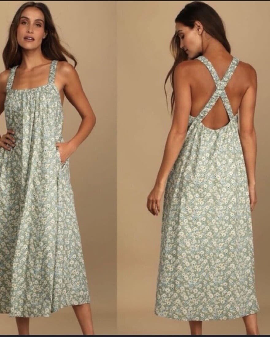 Low Back Picnic Dress - Image 2