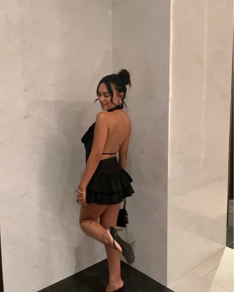 Amelie Teje Nara Ruffle Dress - Image 3