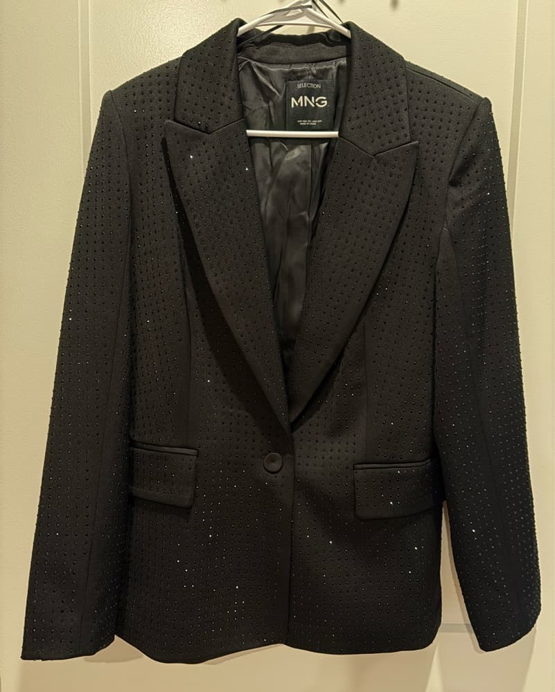 Glam Sparkling Blazer Outfit - Image 3