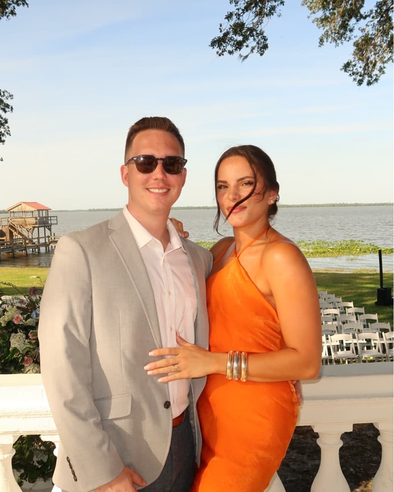 Orange Michael Costello x Revolve Dress - Image 4