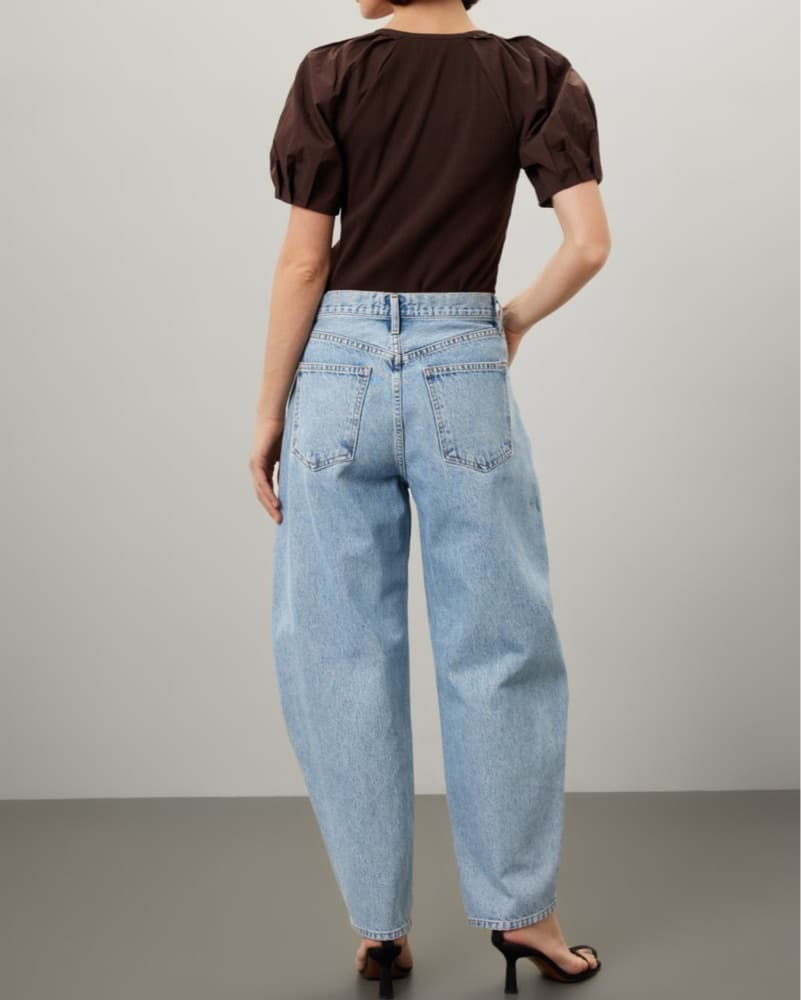 AGOLDE High-Waisted Denim Jeans - Image 2