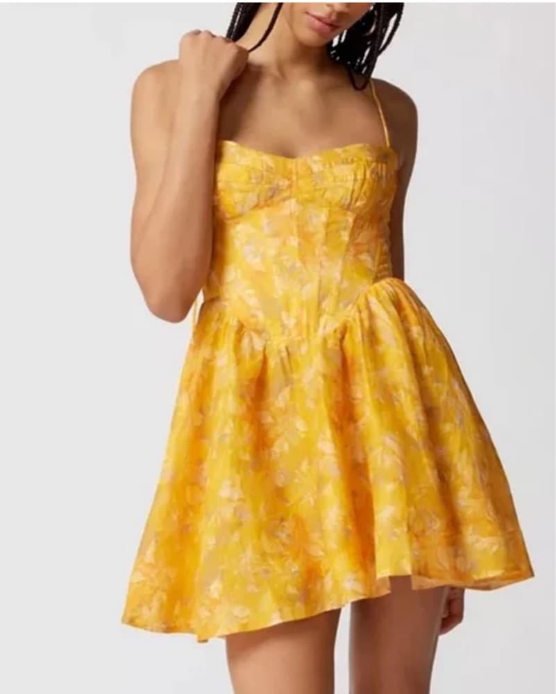 Bardot Elsie Floral Corset Mini Dress - Image 2