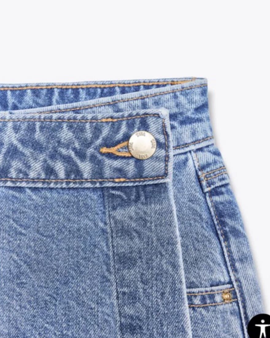 Denim Skort - Image 4