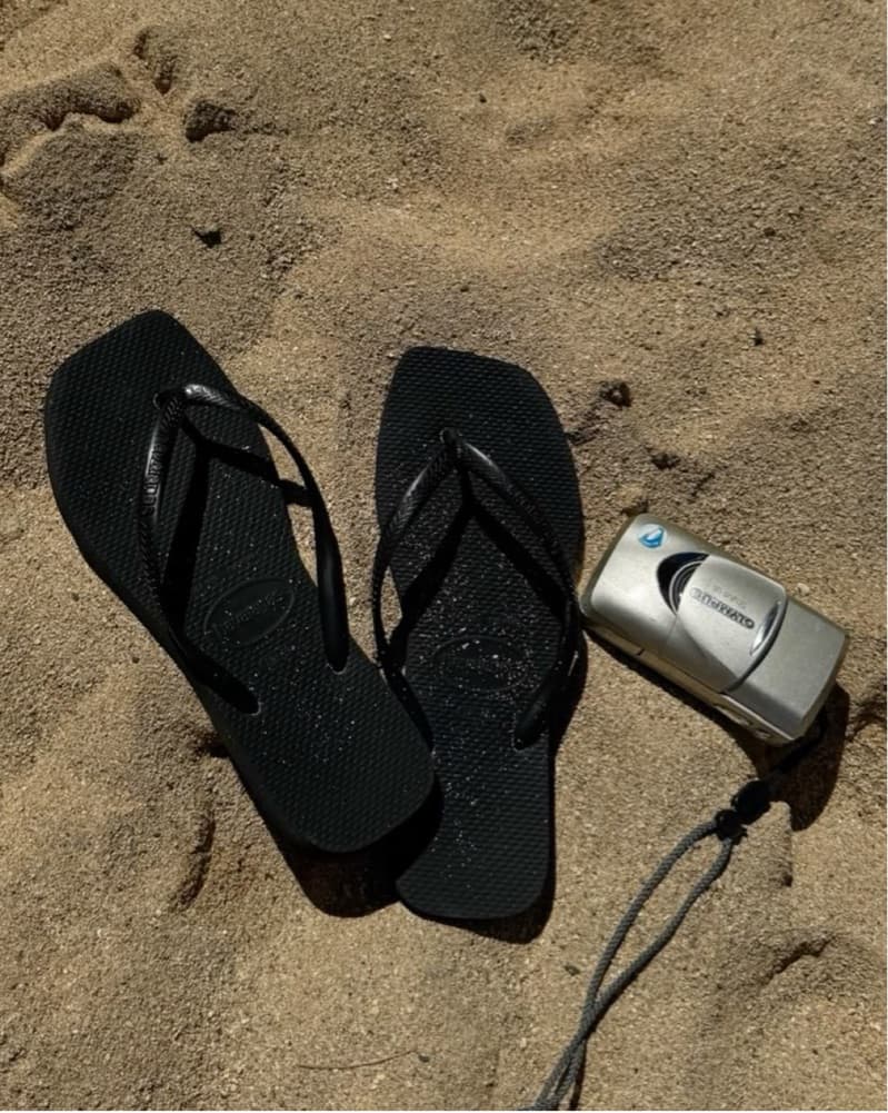 Viral Havaianas Square Toe Flip Flops - Image 1