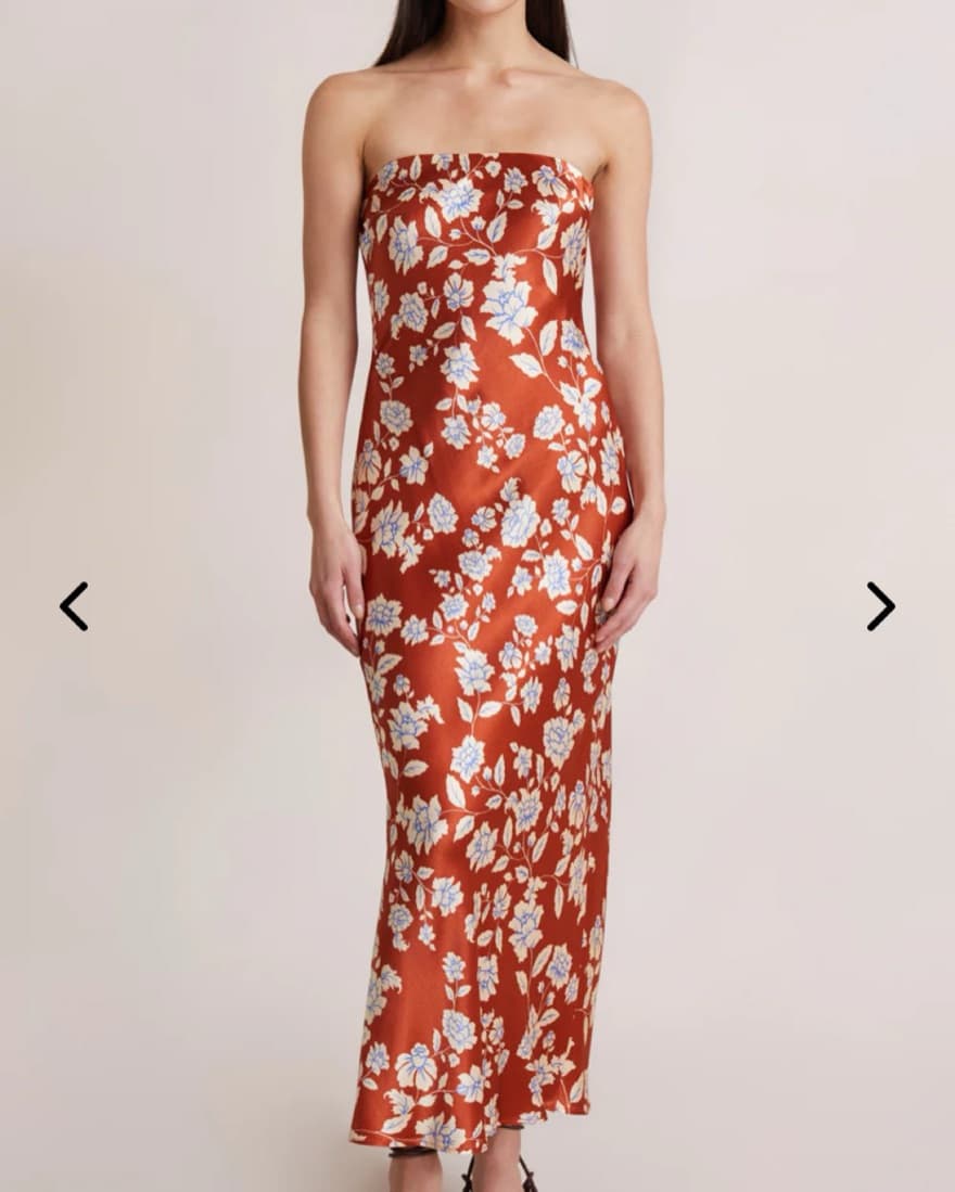 Bec and Bridge Silk Floral Maxi Dressr - Image 1