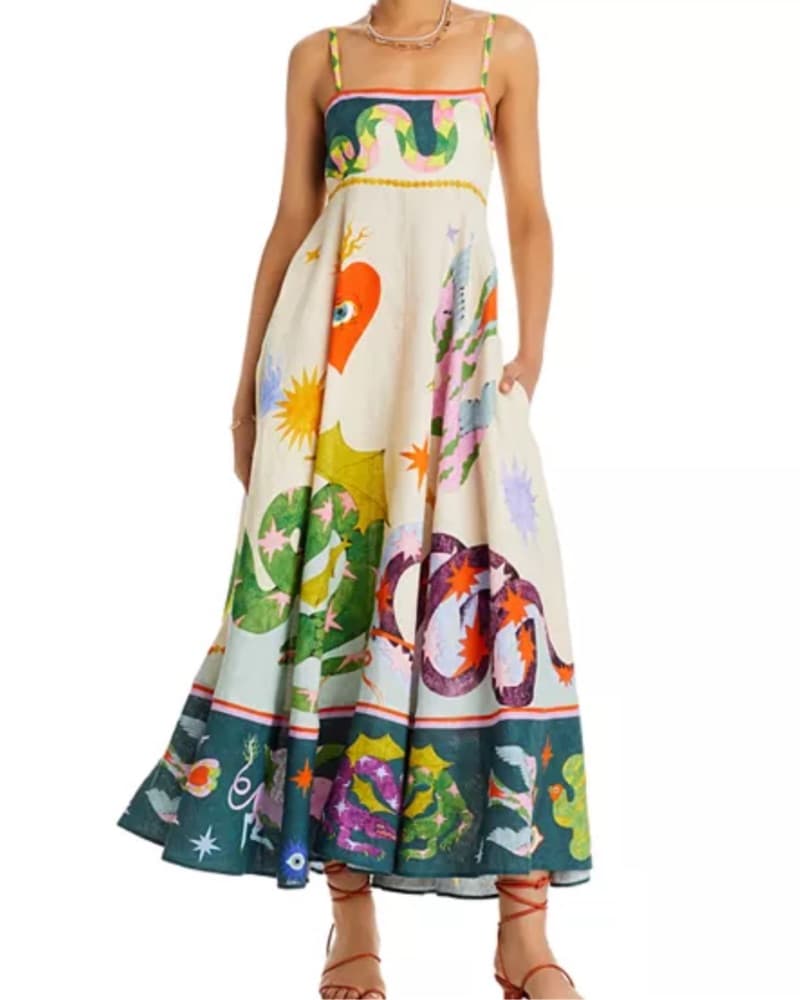 Alemais Seeker Linen Dress - Image 1