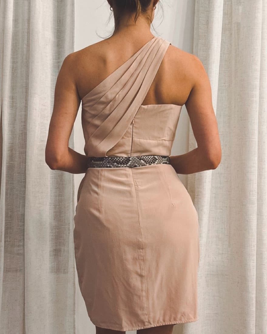 Zimmermann One-Shoulder Draped Dress - Image 4