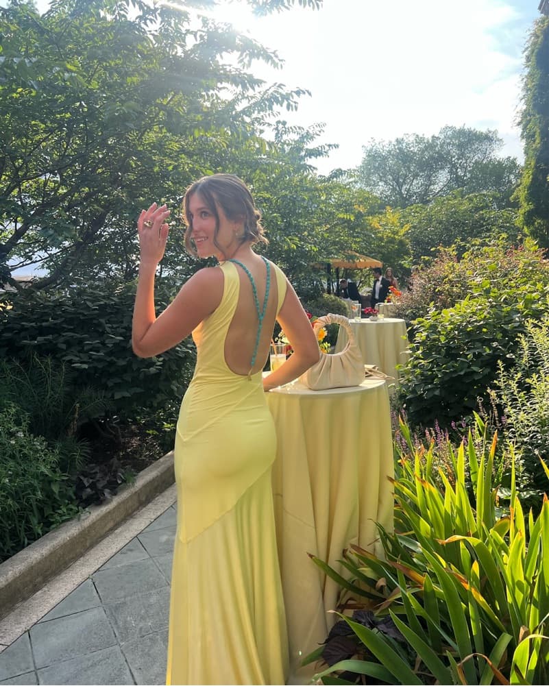 Siedres Yellow Dress - Image 4
