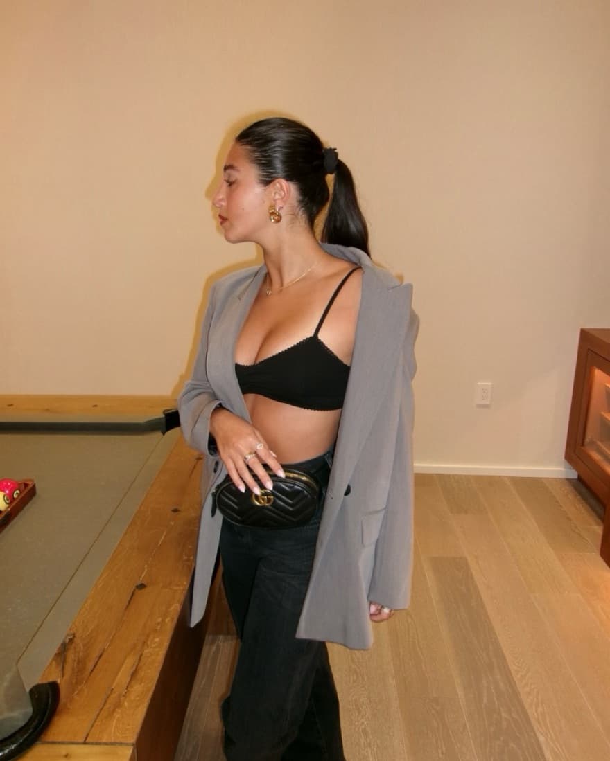Zara Grey Blazer - Image 1