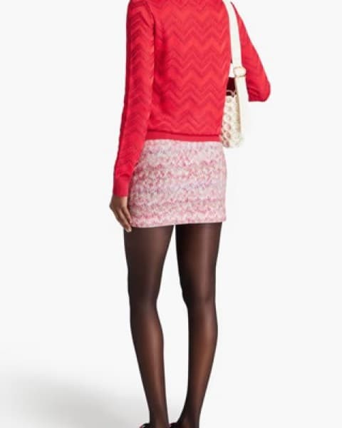 Missoni Pink Mini Skirt - Image 3