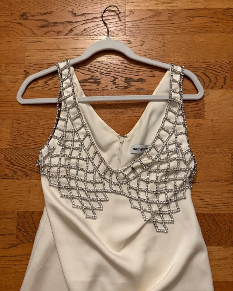 Self-Porttait Diamante Bralette Mini Dre - Image 5