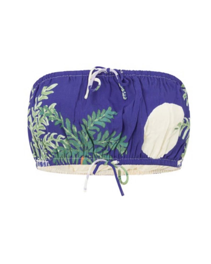 Tayyum Bandeau Top and Wrap Skirt Set - Image 2