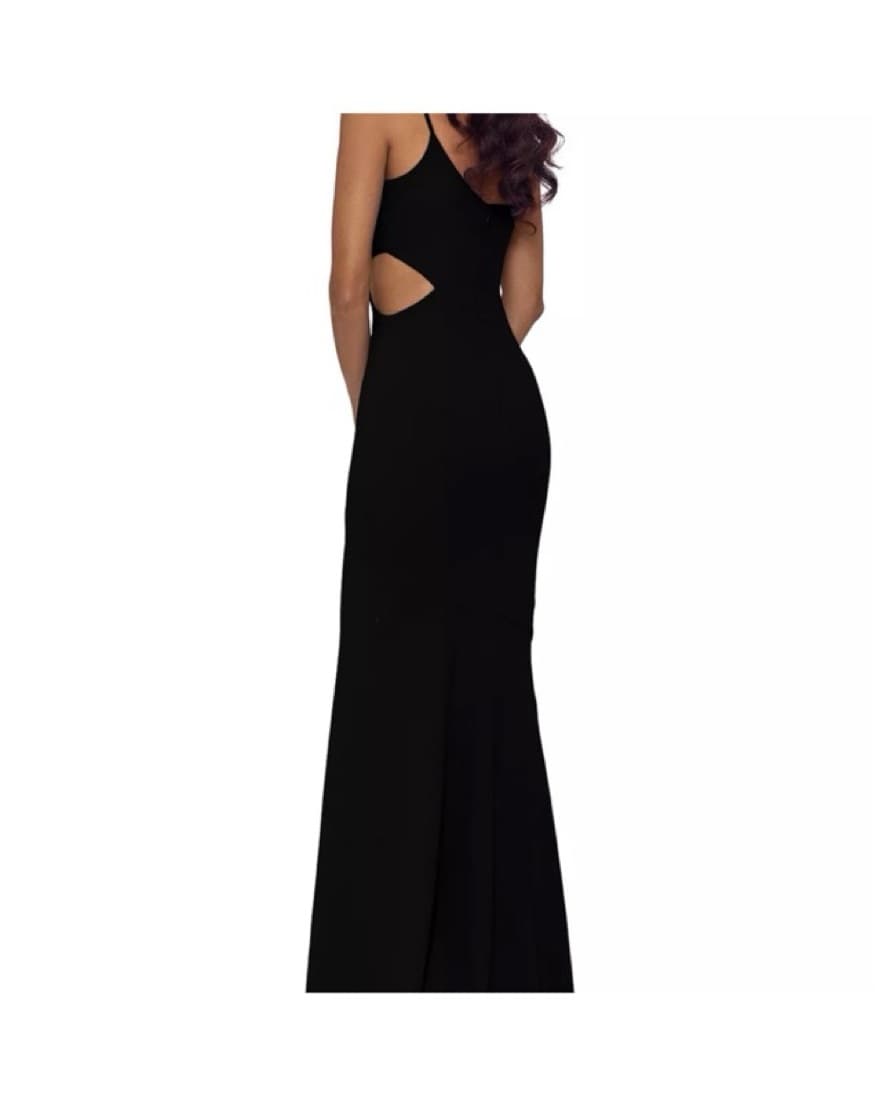 Black One Shoulder Dress - Image 2