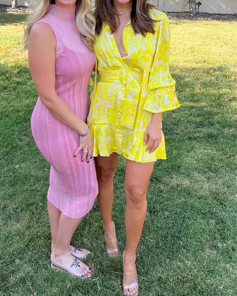 Stunning Short Lemon Dress - Image 2